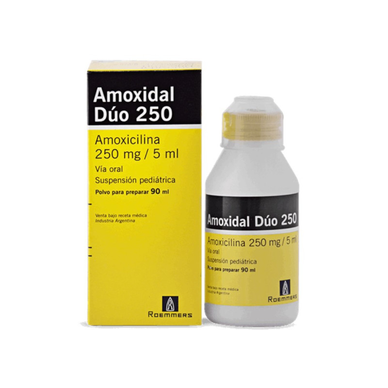 AMOXIDAL DUO 250MG/5ML SUSP X 90ML