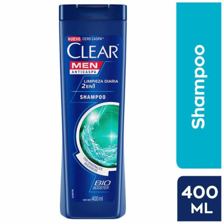 CLEAR SH HOMB. LIMPIEZA DIARIA X 400 ML UNILEVER