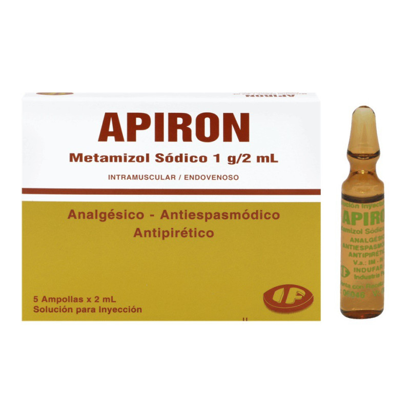 APIRON 2 ML X01AMPOLLA