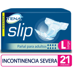 TENA SLIP TALLA L X21 UND...