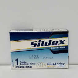 SILDENAFILO SILDEX 50MGTAB...