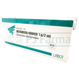 METAMIZOL SODICO 1G/2M