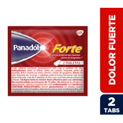 PANADOL FORTETAB SOBREX02UND