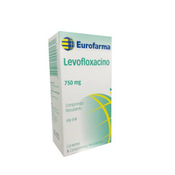 LEVOFLOXACINO 750MGTAB X...