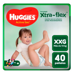 HUGGIES ACTIVE SEC XXG XUND