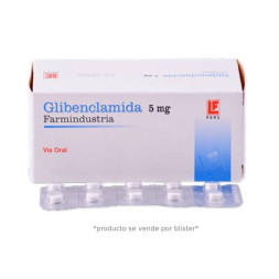 GLIBENCLAMIDA 5MGTAB X...