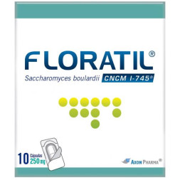 FLORATIL 250MG X 10 CAPSULAS