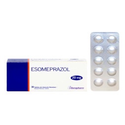 ESOMEPRAZOL 20 MG X 30CAP