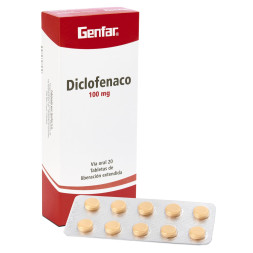 DICLOFENACO 100 MG X 20TAB