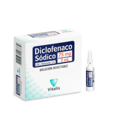 DICLOFENACO SOD  75MG X 01AMP