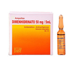 DIMENHIDRINATO 50MG/5ML X...