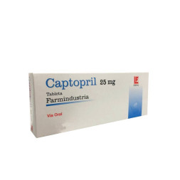 CAPTOPRIL 25MG TAB X...