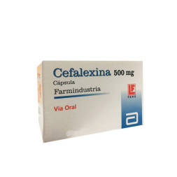 CEFALEXINA 500 MG X 10 CAP