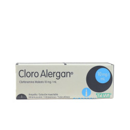 CLORO ALERGAN AMP X 1