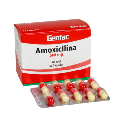 AMOXICILINA 500 MG X...